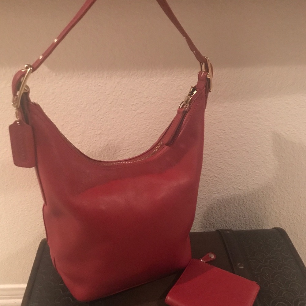 COACH bucket shoulder bag